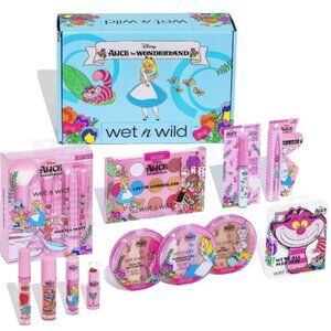 Wet n Wild Alice in Wonderland Makeup Bundle PR Box LE BNIB MAKEUP BAG INCLUDED